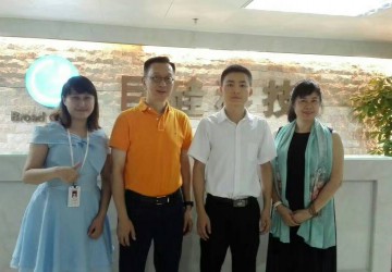 广东省家庭服务业协会会长陈挺莅临我司参观交