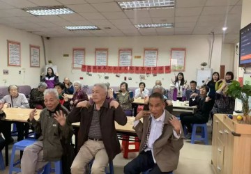 天河区沙河街 — 长者饭堂迎新春答谢宴