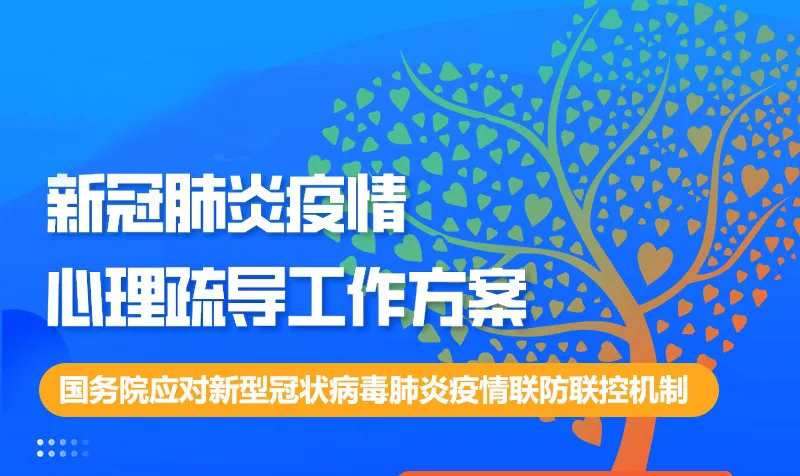 一图读懂：新冠肺炎疫情心理疏导工作方案