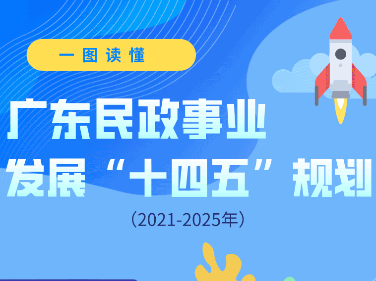 一图读懂：广东民政事业发展“十四五”规划