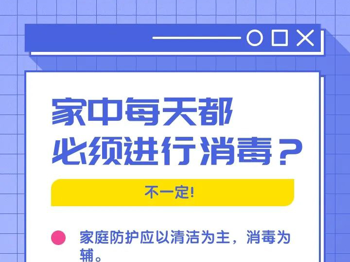 疫情期间居家消毒，这六大误区要避开！